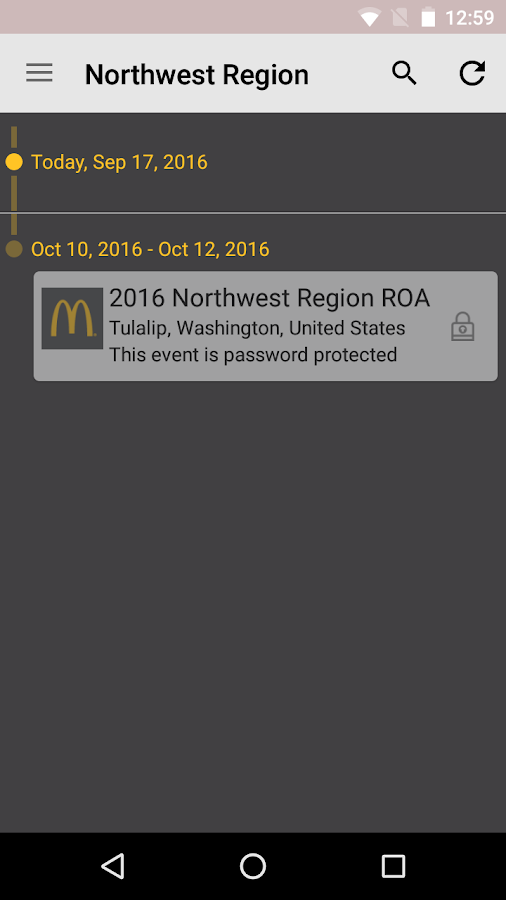 McDonalds Northwest Region Screen 3