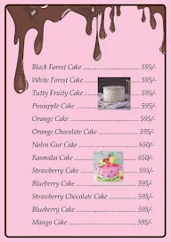 Mom's Cake Walk menu 3