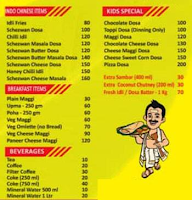 Cs Dosa Corner menu 2