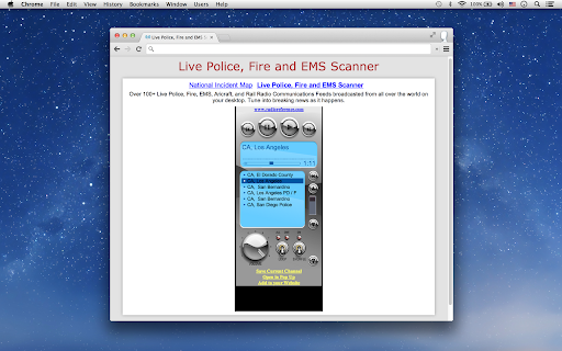 Incident Map & Police, Fire Scanner