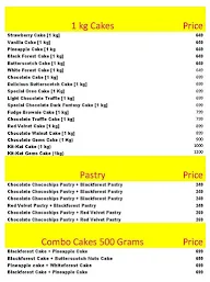 Cakeoclocks menu 2