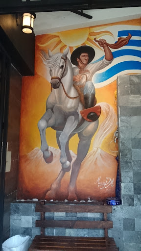 Mural Caballo Tinto