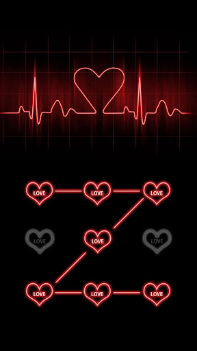 AppLock Theme Heartbeat