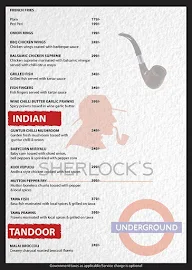 Sherlock's - Lounge & Kitchen menu 6
