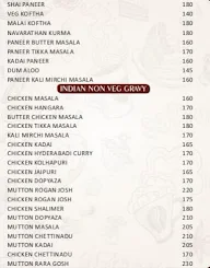 Mayuri Multicuisine Family Restaurant menu 7