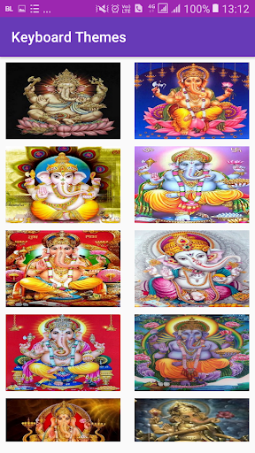 Deva Ganesha keyboard theme
