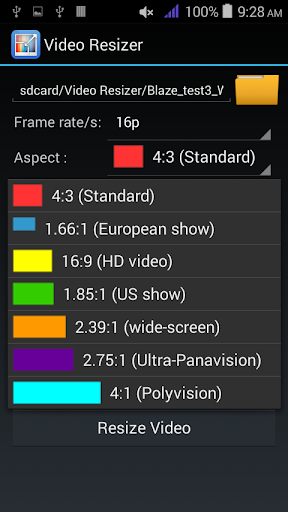 Video Resizer