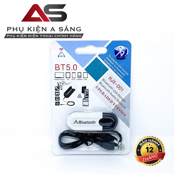 Usb Bluetooth 5.0 - Hjx001, Biến Thiết Bị Thông Thường Thành Thiết Bị Bluetooth