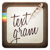 Textgram - write on photos icon