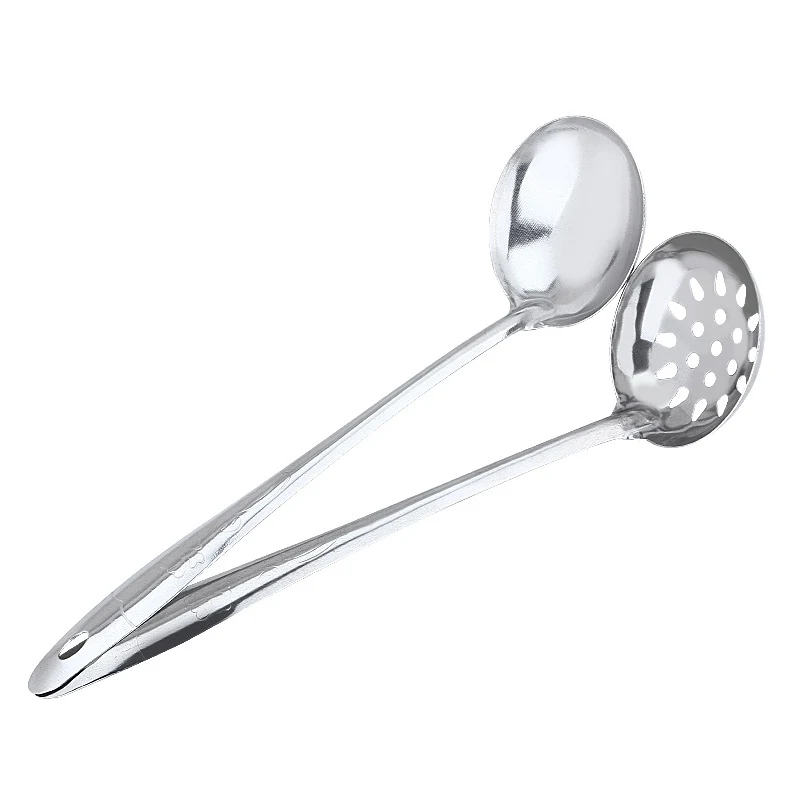 Stainless steel colander for rinsing and draining. Durable, rust-resistant, and perfect for washing pasta, vegetables, a