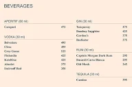 The Cafe @ JW - JW Marriott menu 1