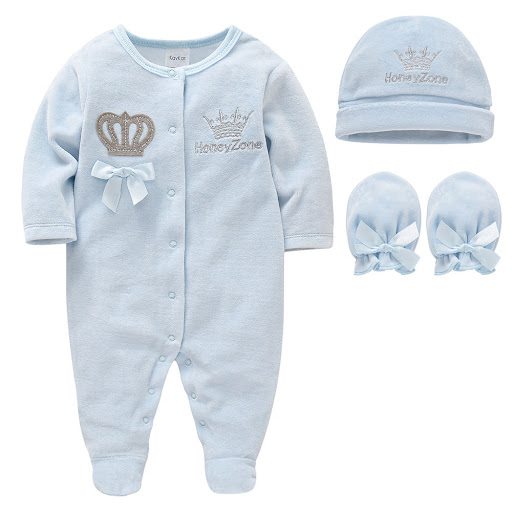 Title 5, New baby velvet romper Soft and comfortable for...