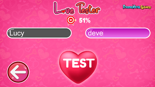 Screenshot Love Tester