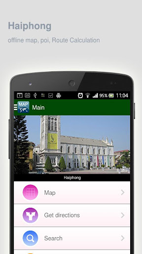 Haiphong Map offline