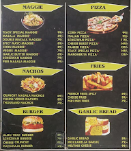 Teasy Express menu 1