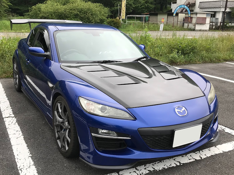 RX-8のカーボンボンネットに関するカスタム事例｜車のカスタム情報は ...