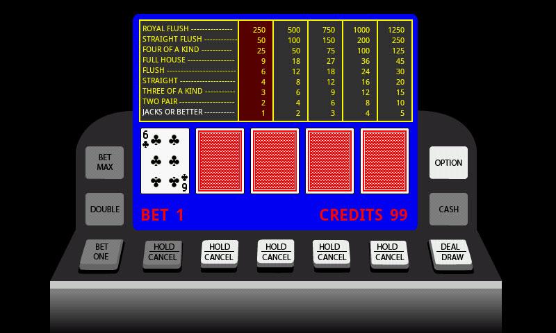 Скриншот Poker Video Machine