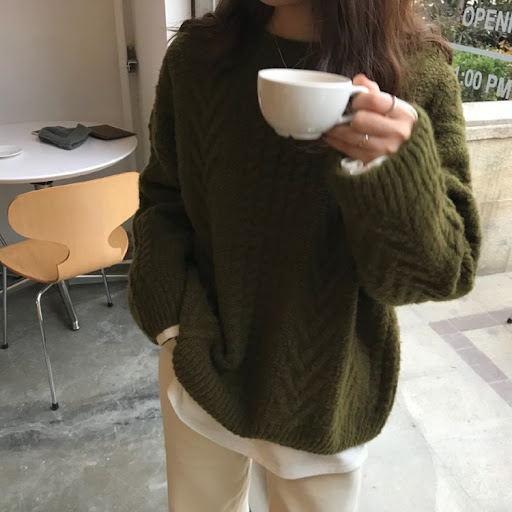 Title 5, Loose And Lazy Retro Hong Kong Style Sweater