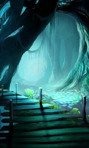Magical forest live wallpaper