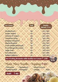 Utsav Ice Cream & Fast Food menu 1