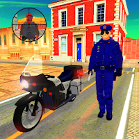 Police Moto Bike Secret Agent  Gangster Chase