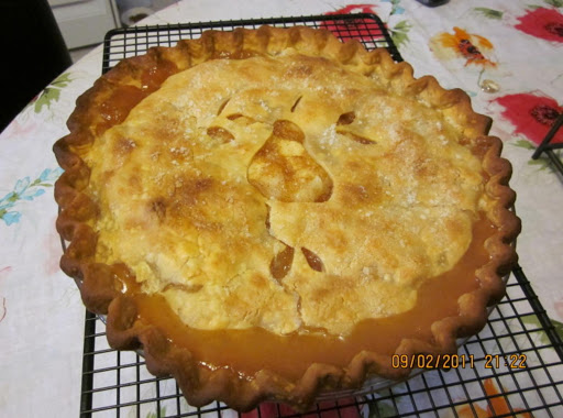 Gingered Pear Pie