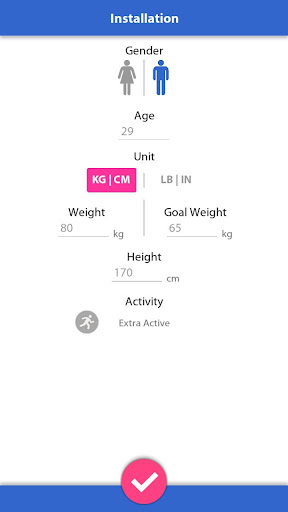 Weight loss Calorie counter