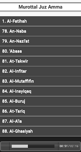 Juz Amma Lengkap Offline Terjemahan  Audio MP3