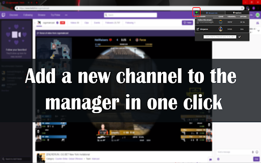 Twitch Manager