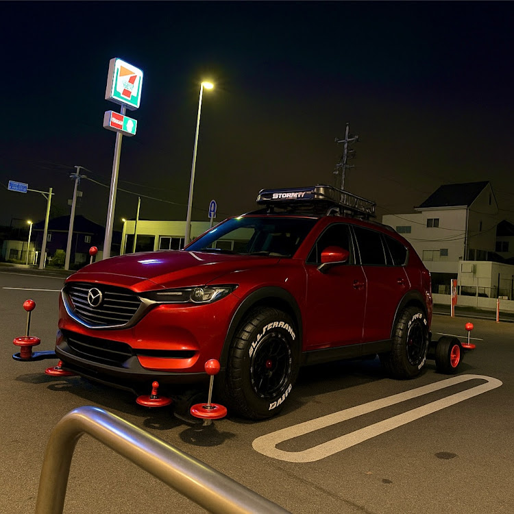 CX-8のAI画像生成・ミニ四駆風に関するカスタム事例の投稿画像1枚目