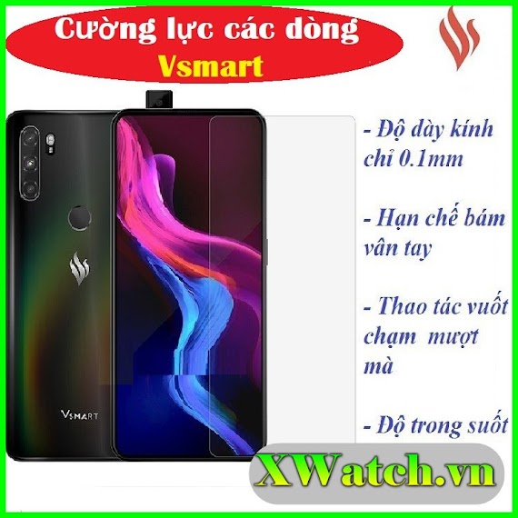 Cường Lực 2.5D Vsmart Live 4 / Joy 2 / Star 5 Joy 3 Joy 4 Active 1+ Active 1 Bee Bee 3 Trong Suốt