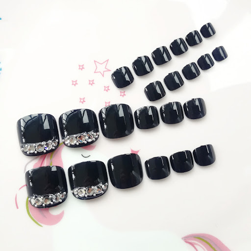 Title 1, Toe Nail Patch Manicure – Easy to apply nail pa...