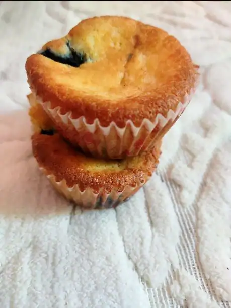 2 Keto Strawberry Muffin