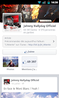 Fan de Johnny Hallyday Screenshot