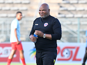 Chippa United general manager and assistant coach Morgan Mammila during warm-ups for the DStv Premiership match against Supersport United at Lucas Moripe Stadium in Atteridgeville on April 5.