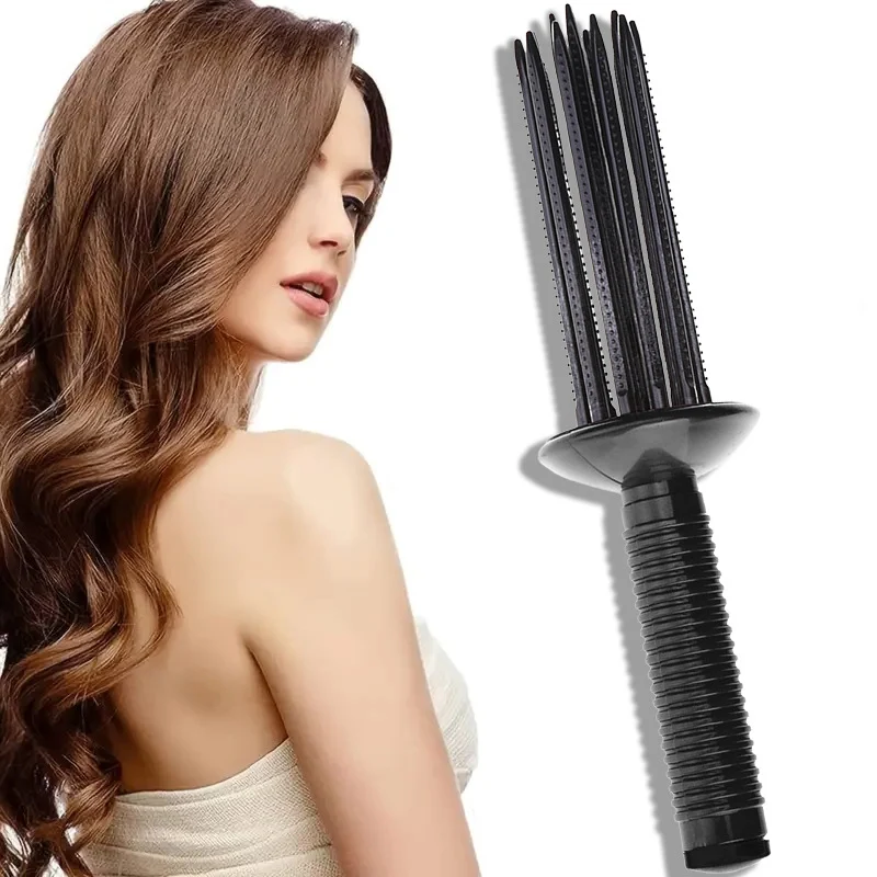 Krullende Haar Kam Luchtig Volume Lange Handgreep Styling Kam Voor Lang Haar en Volumineus Resultaat Gemakkelijk Te Gebruiken
