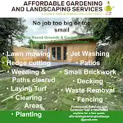 Affordable Gardening And Landscaping Services Logo