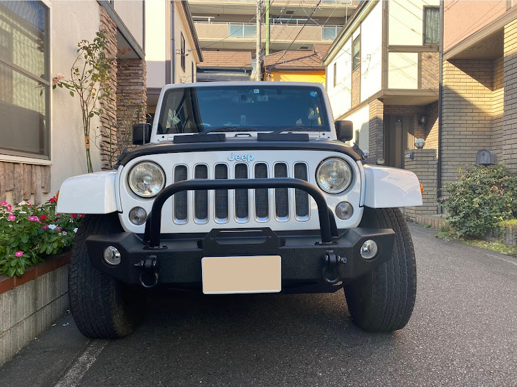 ラングラーアンリミテッドのラングラーjk・smittybilt・JKラングラー・フロントバンパー交換に関するカスタム事例の投稿画像2枚目