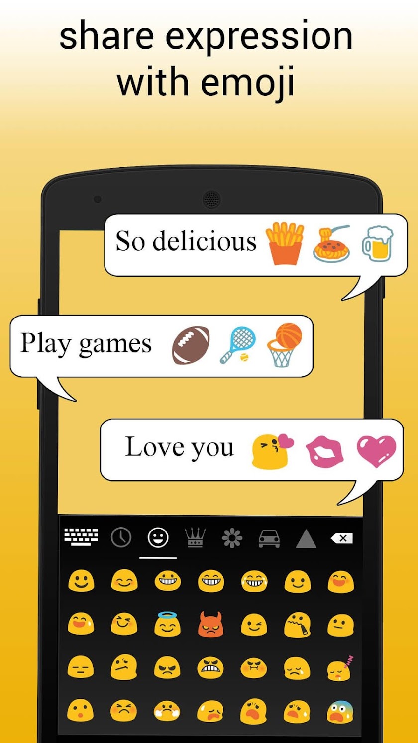 Emoji Android L Keyboard Screen 3