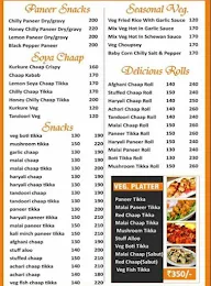 Vella Bawarchi menu 1