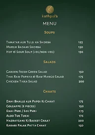 Kathpal's menu 1