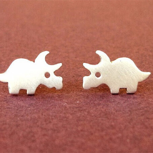 Title 4, Fashion Cute Animal Triceratops Earrings add a ...
