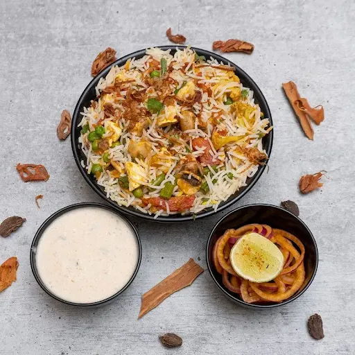 Lucknawi Subz Dum Biryani