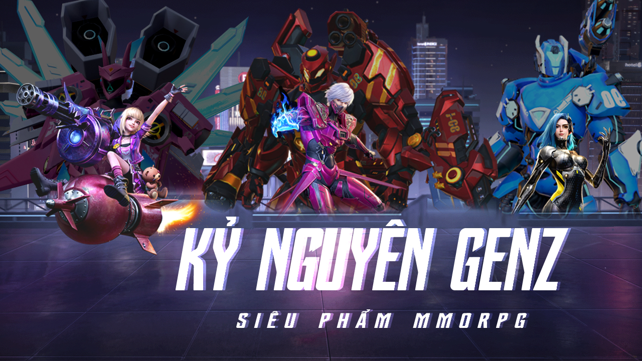 Kỷ nguyên genz - siêu phẩm nhập vai cyberpunk sắp được ra mắt