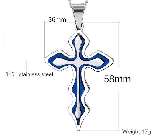 Title 1, Jesus cross pendant