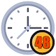 Download 48 hour clock - Time management, concentration For PC Windows and Mac 1.0