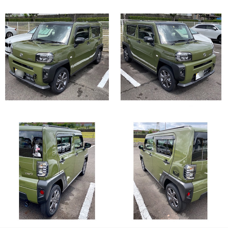 タフトのダイハツ・タフト・納車されました・妻の車・#すこしずつ自分色にに関するカスタム事例の投稿画像2枚目