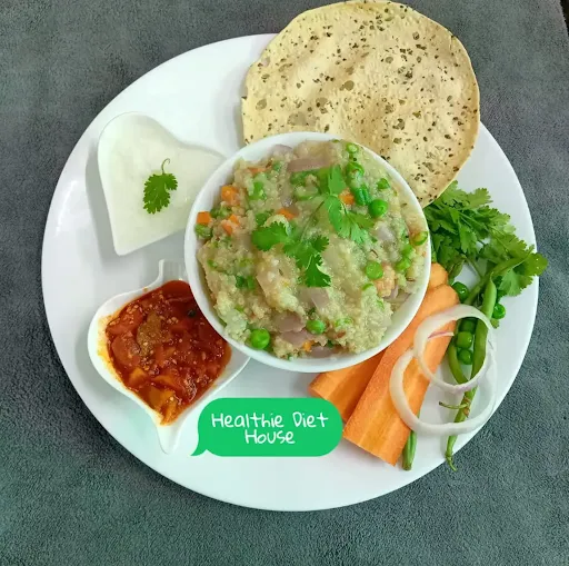 Veggies Daliya Khichdi