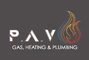 P.A.V Gas Heating & Plumbing Logo