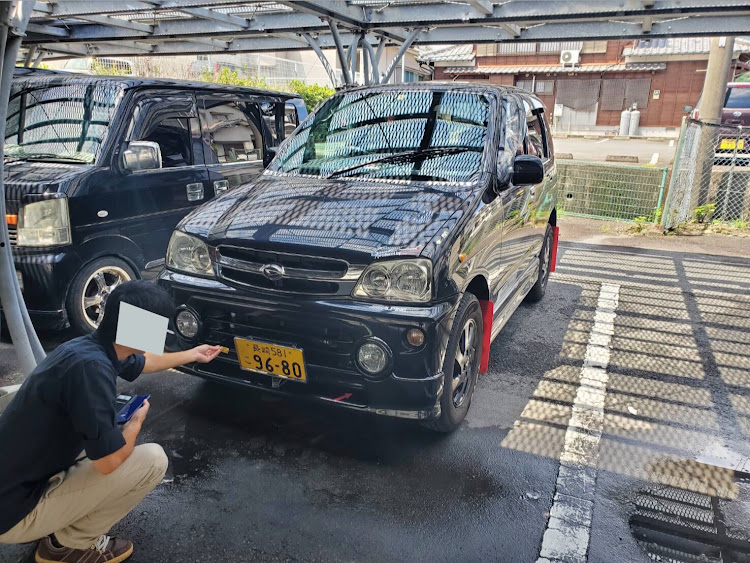 アルトバンのオーダーメイド・イラスト・可愛い愛車・ご縁に感謝・ナンバープレートに関するカスタム事例の投稿画像5枚目